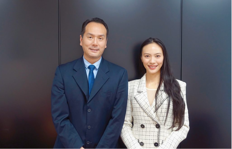 Samuel Yuen and Rachel Leng