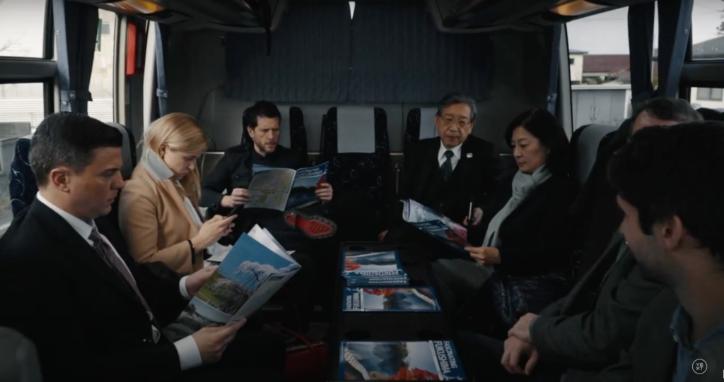 YEXT team learns about the region’s attractions and merits from members of the Fukushima Prefecture Tourism & Local Products Association.