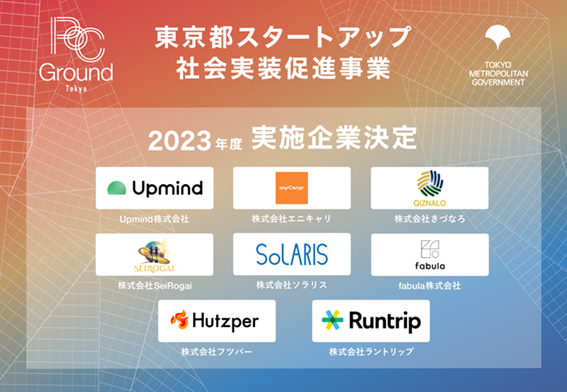 SeiRogai was selected as one of the eight companies for POC Ground 2023.